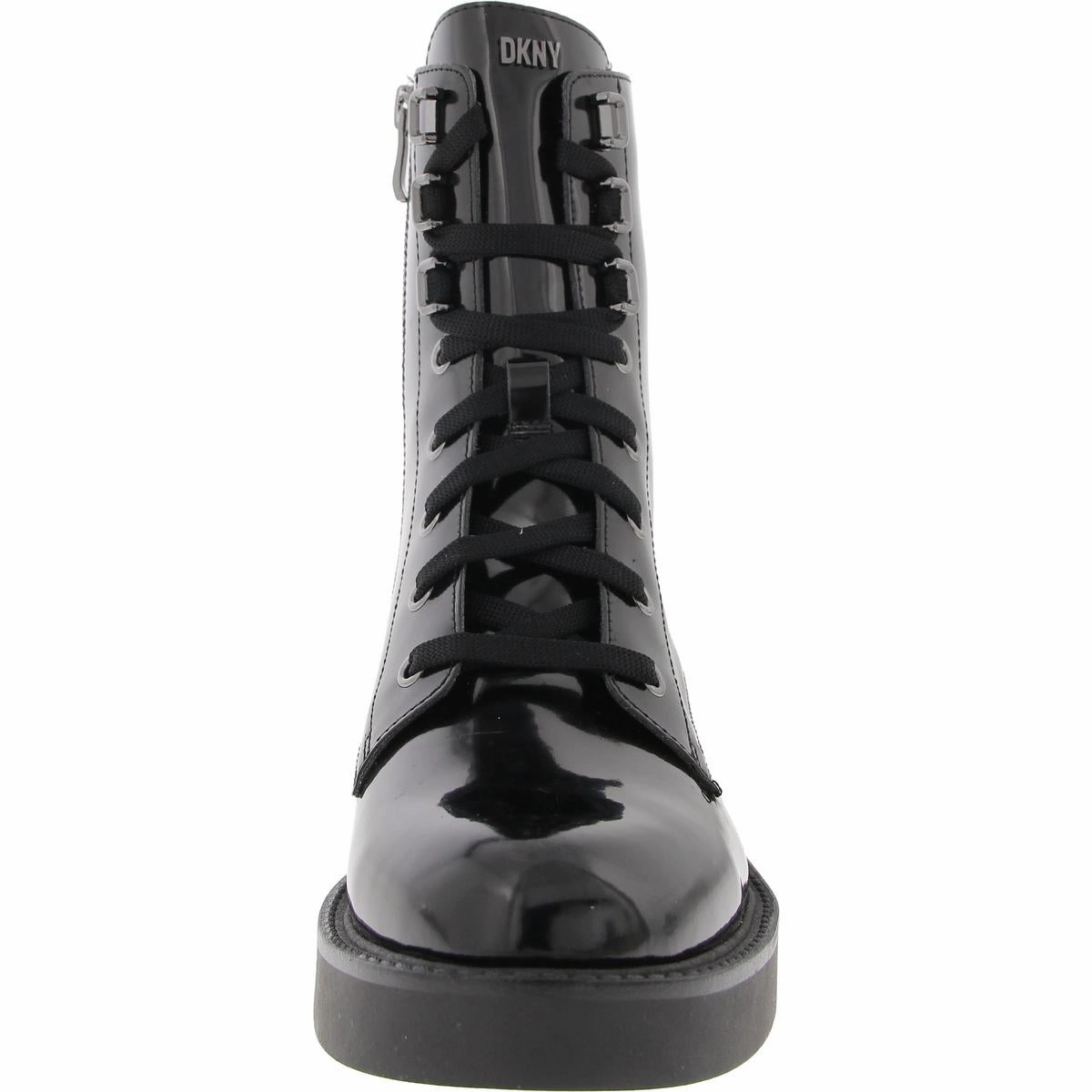 Womens Lace-Up Manmade Combat & Lace-Up Boots