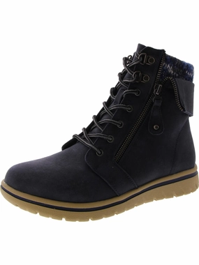 Womens Lace Up Mixed Media Winter & Snow Boots Buy Womens Boots online cheap