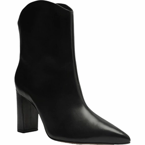Womens Leather Almond Toe Ankle Boots Womens Casual Boots clearance