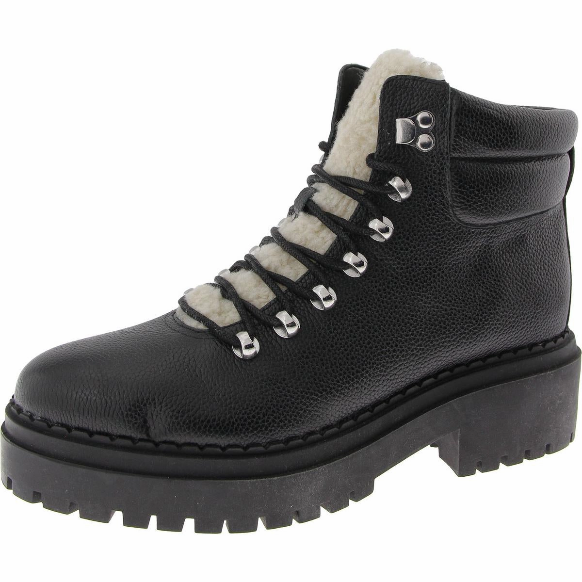 Womens Leather Cold Weather Winter & Snow Boots