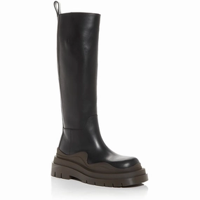 Womens Leather Round toe Knee-High Boots Top-rated Womens Boots outlet