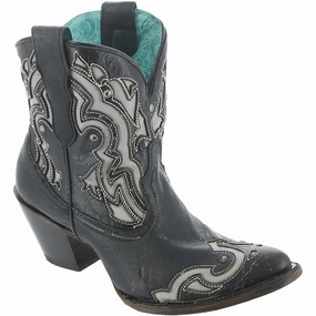 Womens Leather Studded Cowboy, Western Boots Promo on Womens Fashionable Boots