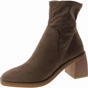 Womens Leather Zipper Ankle Boots Womens Winter Boots promo deal