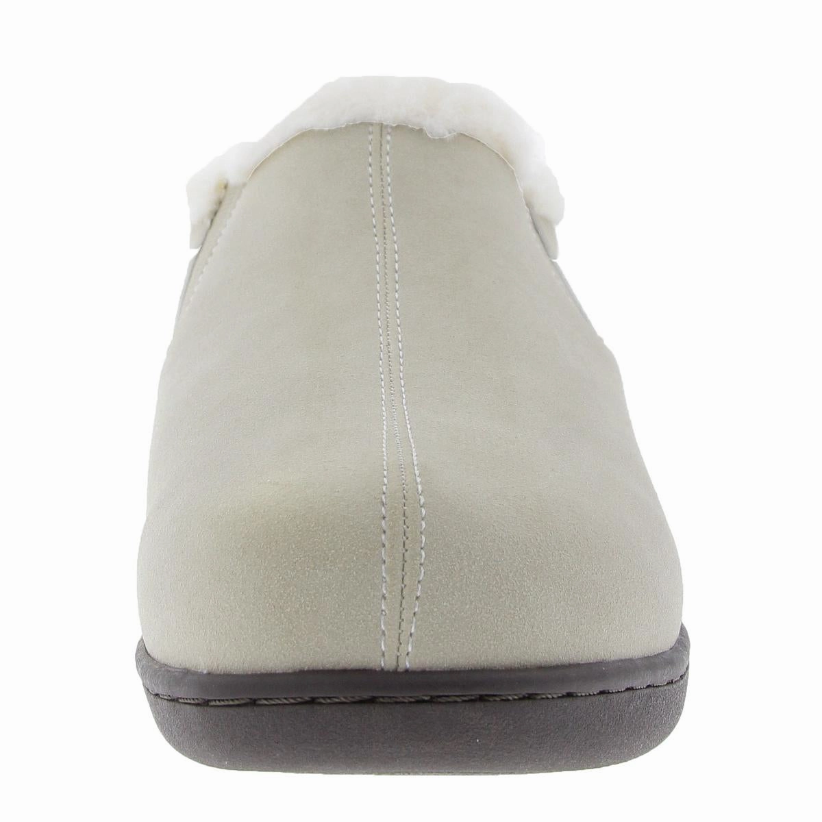 Womens Lined Suede Bootie Slippers