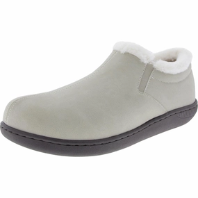 Womens Lined Suede Bootie Slippers Cozy Womens Slippers discount