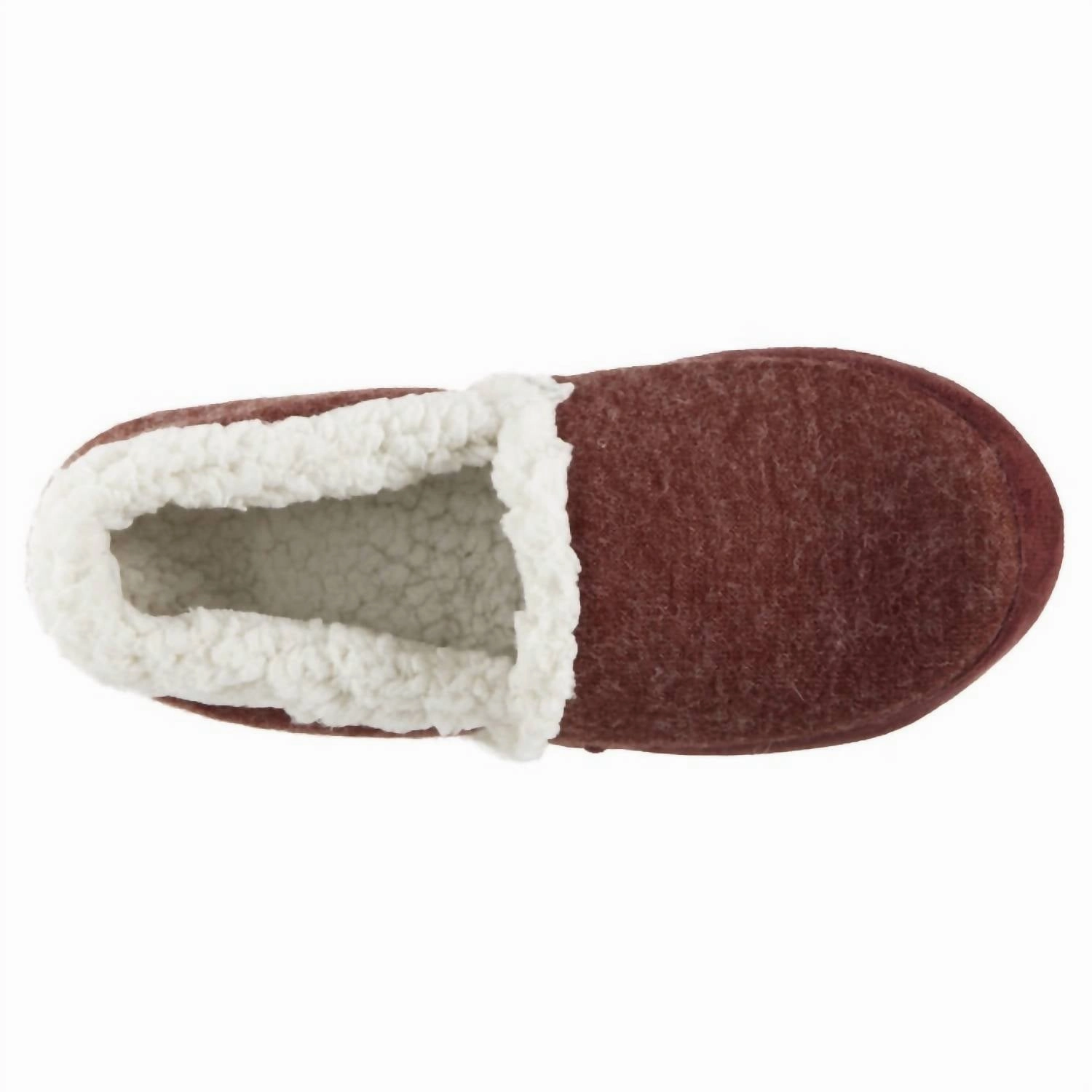 Womens Microsuede Marisol Closed Back Slipper In Chili