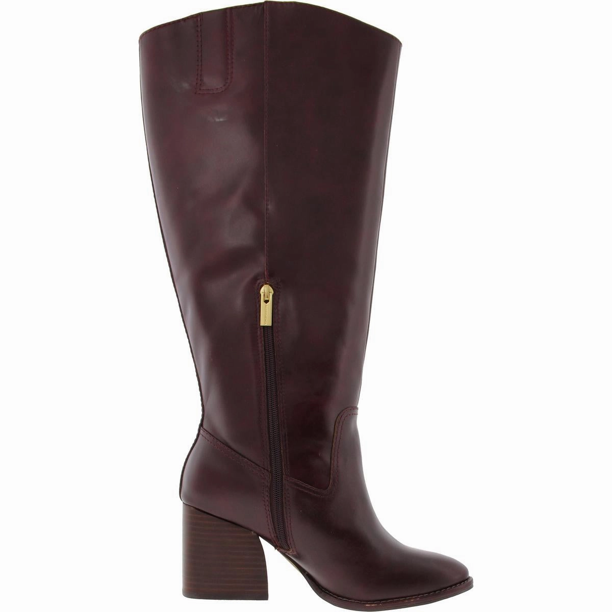 Womens Ombre Leather Knee-High Boots