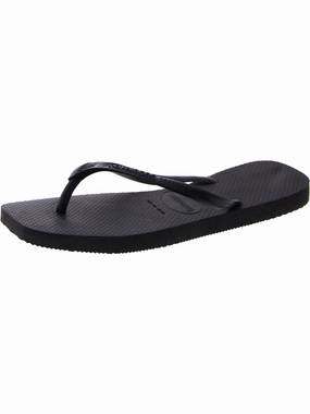 Womens Square Toe Thong Flip-Flops Comfortable Womens Sandals sale