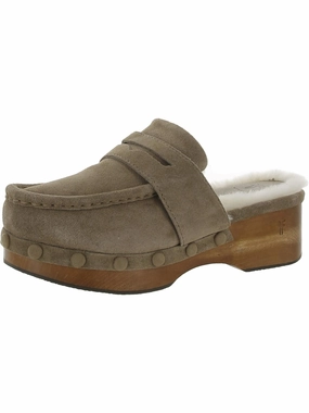 Womens Suede Loafer Slippers Cozy Womens Slippers discount