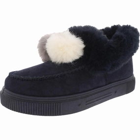 Womens Suede Slip On Loafer Slippers Cozy Womens Slippers discount