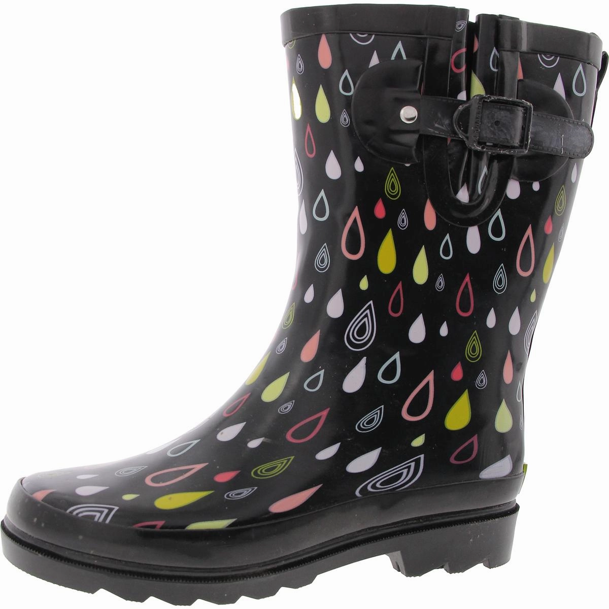 Womens Water Resistant Polyester Rain Boots Womens Boots clearance deals