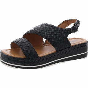 Womens Woven Synthetic Slingback Sandals Womens Casual Sandals deals
