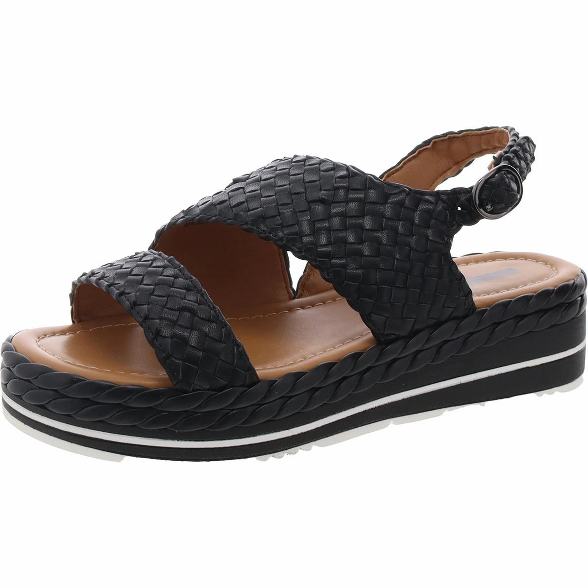 Womens Woven Synthetic Slingback Sandals Womens Casual Sandals deals