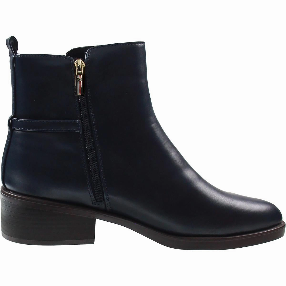 Womens Zipper Ankle Boots