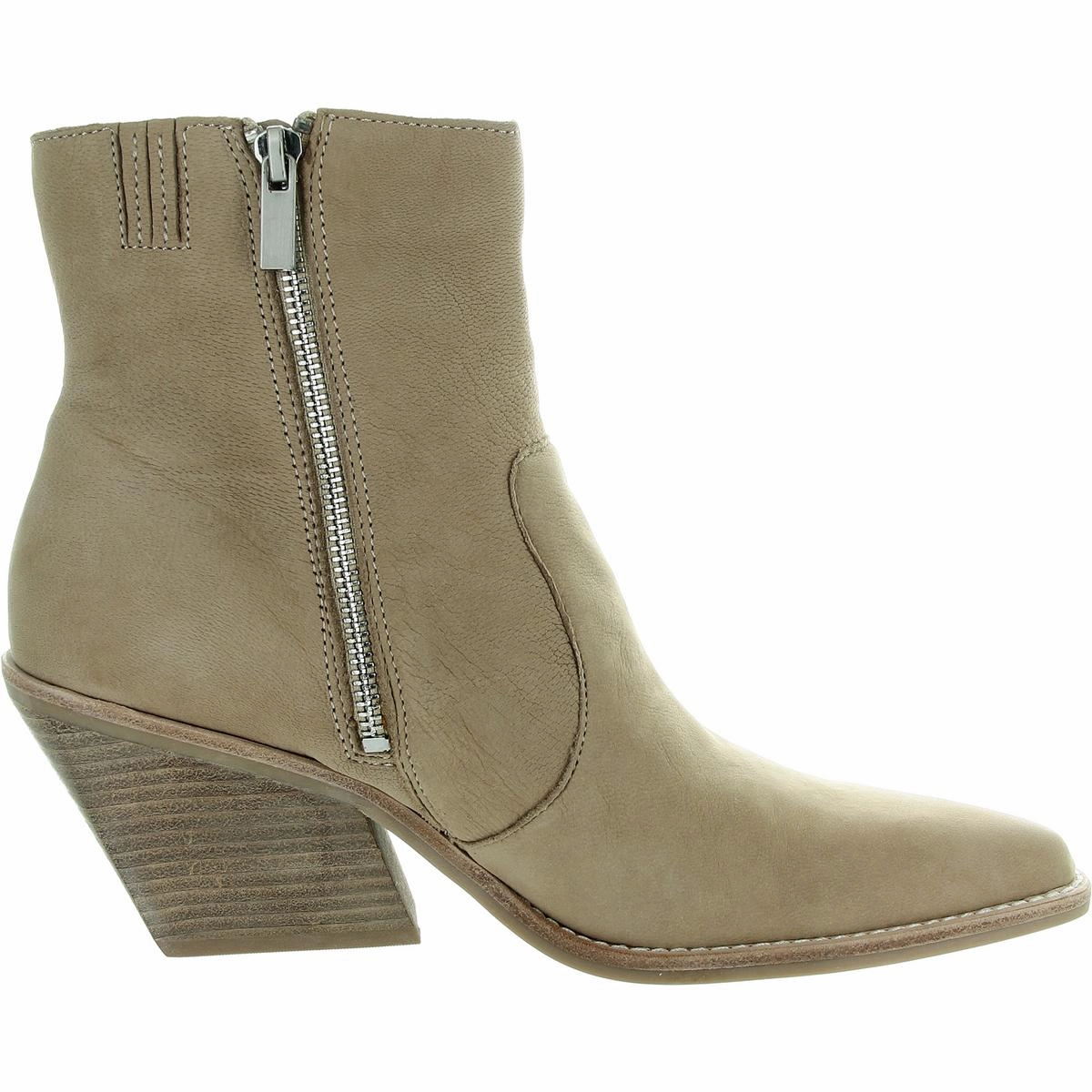 Womens Zipper Ankle Boots