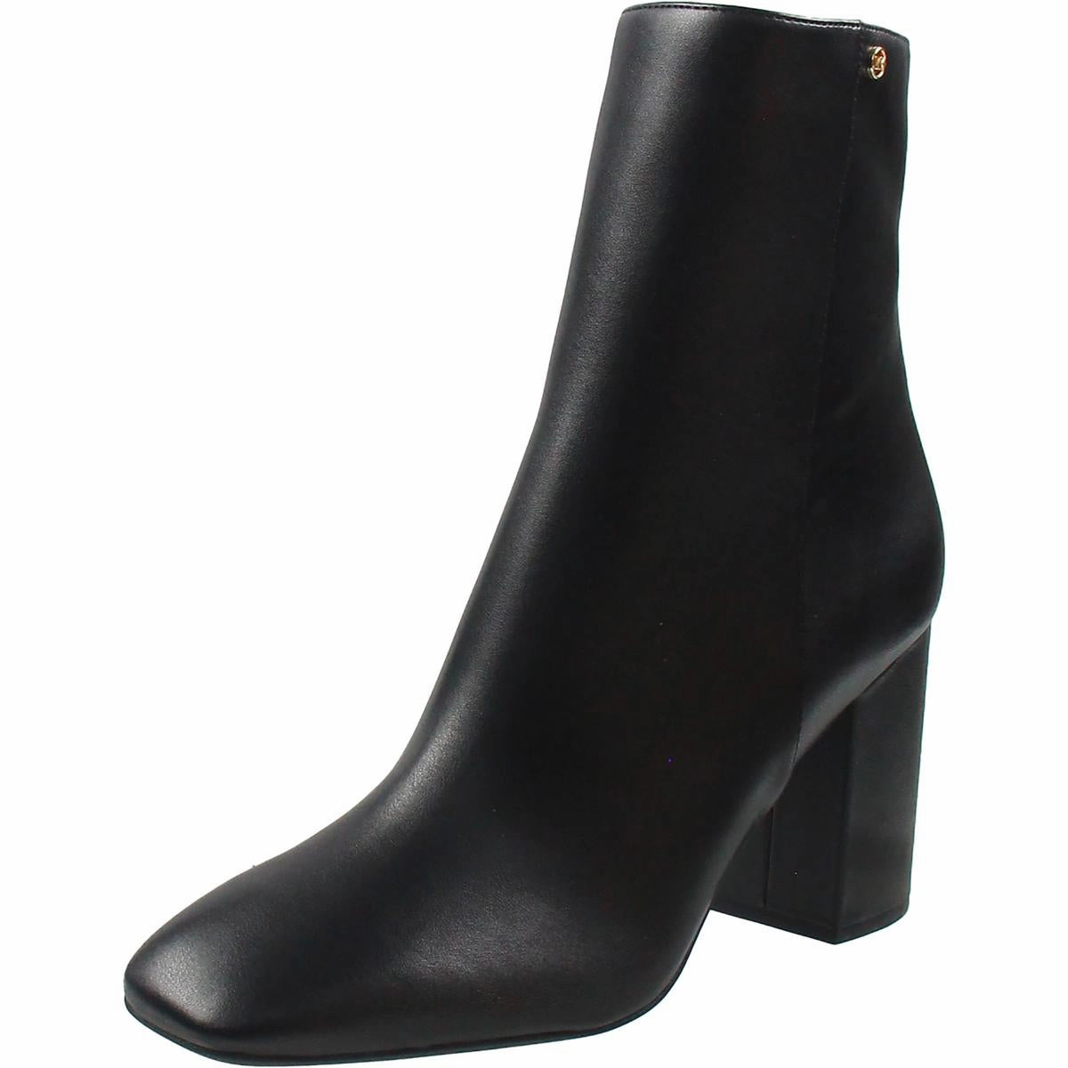 Womens Zipper Faux Leather Mid-Calf Boots Womens Boots sale online