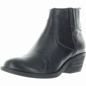 Womens Zipper Leather Ankle Boots Womens Boots clearance deals