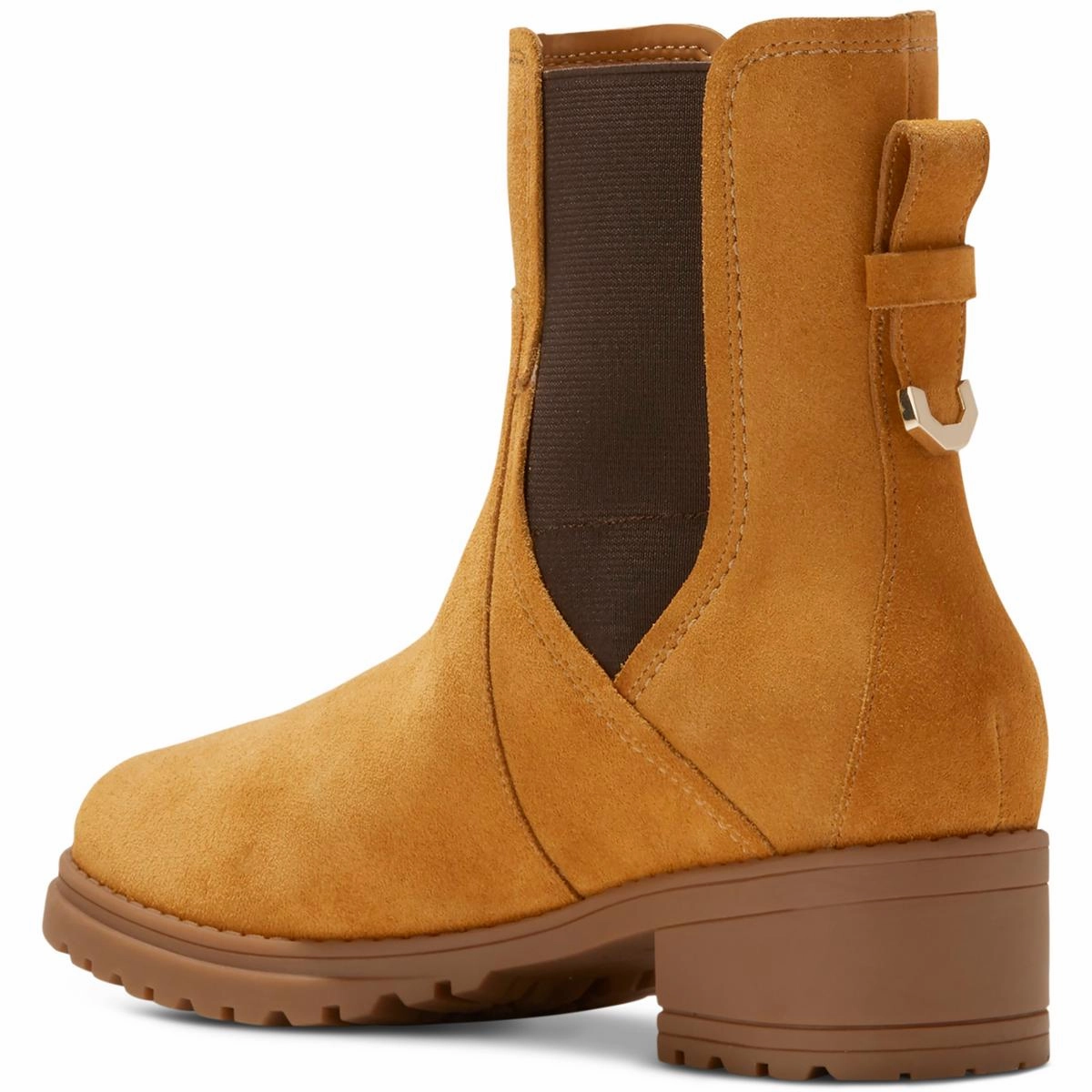 WP Camea Womens Suede Pull-on Chelsea Boots