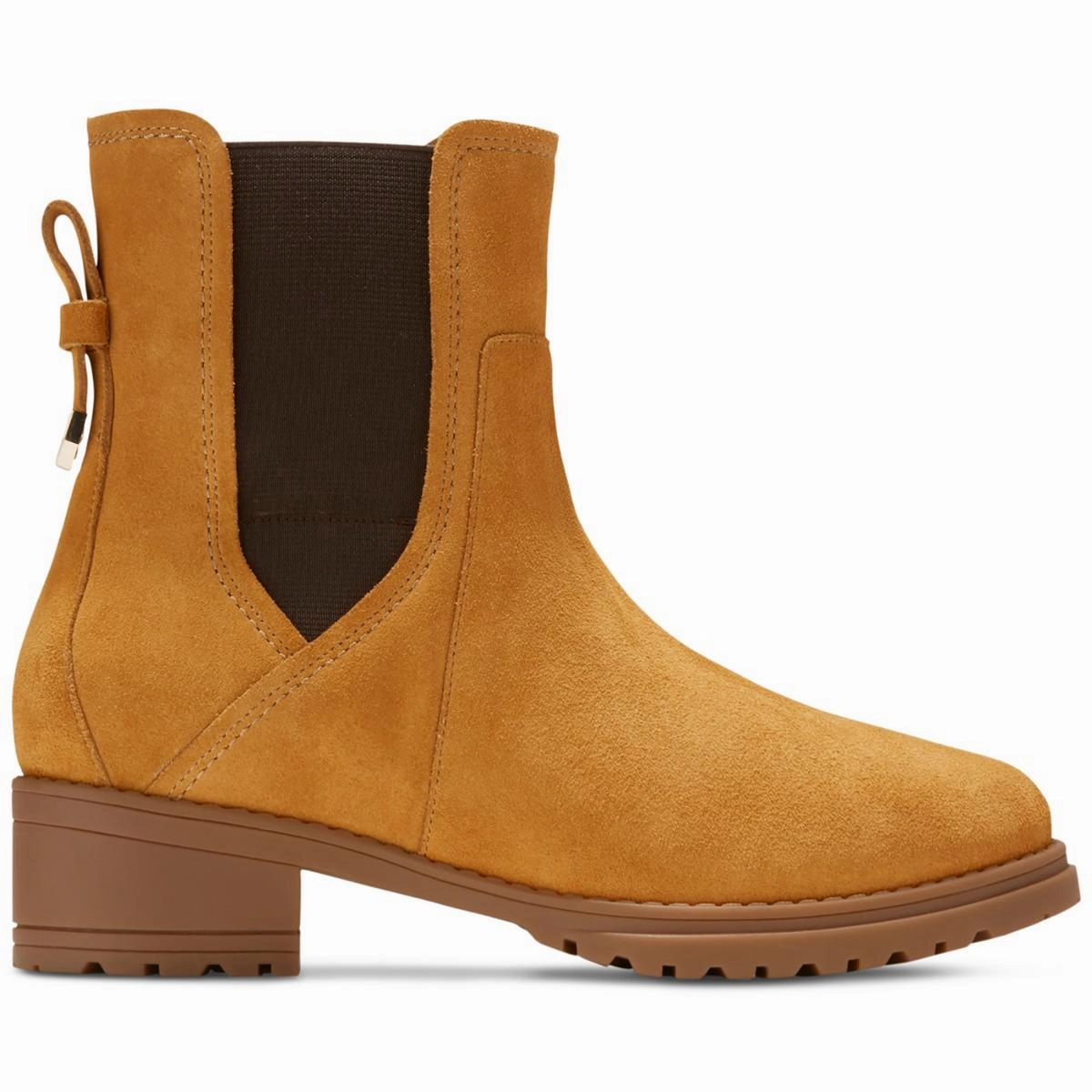 WP Camea Womens Suede Pull-on Chelsea Boots