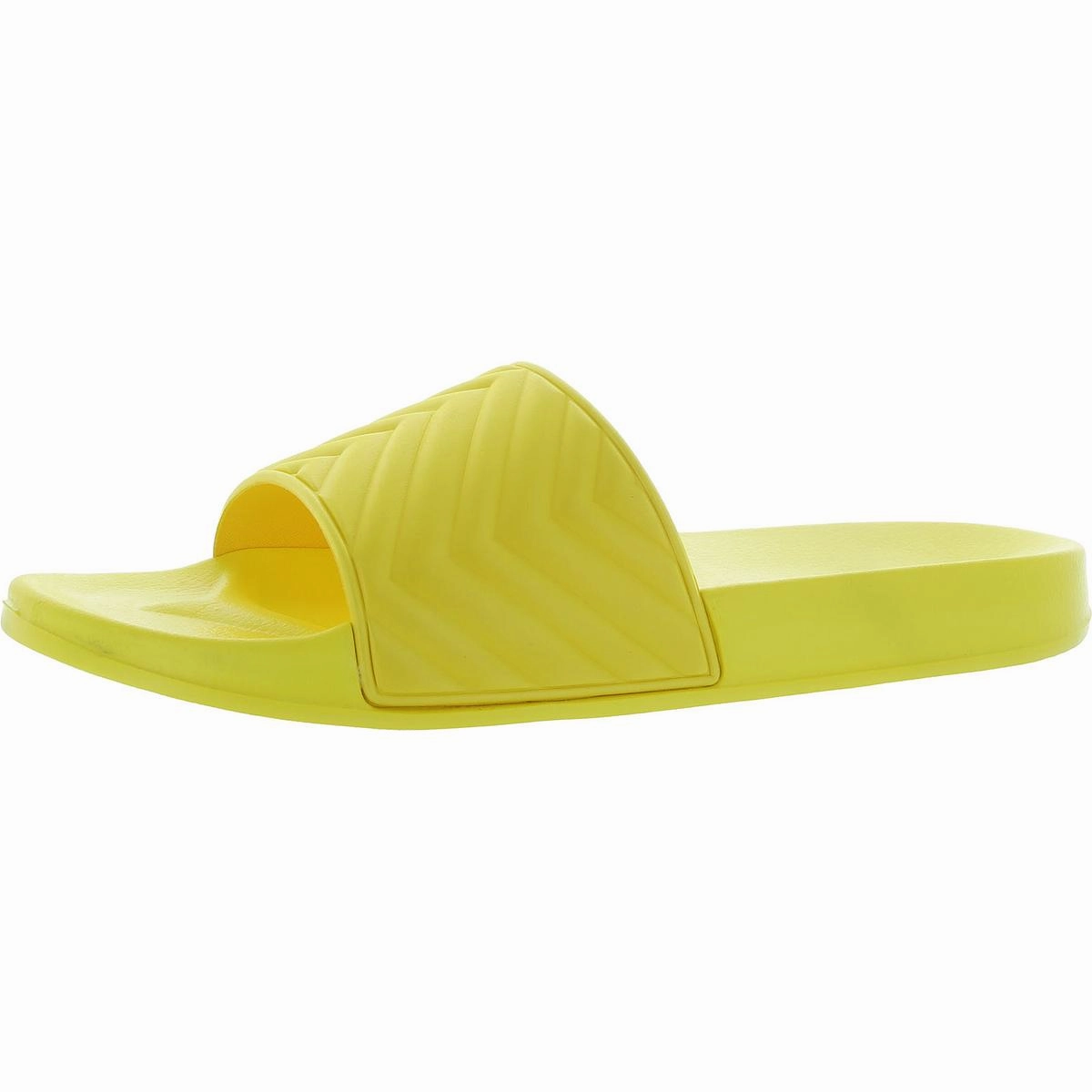 Xander Mens Peep-Toe Footbed Pool Slides Mens Sandals outlet deals