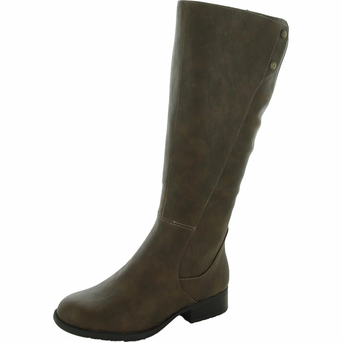 Xripley Womens Faux Leather Tall Riding Boots