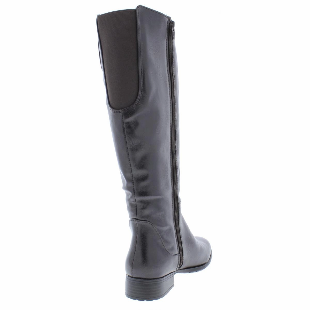 Xripley Womens Faux Leather Tall Riding Boots