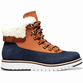 Zerogrand Explore Womens Leather Waterproof Hiking Boots Womens Boots clearance deals