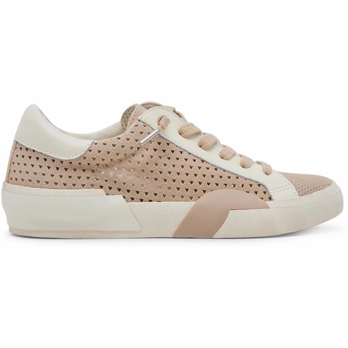 Zina Perf 360 Womens Leather Lace-Up Casual And Fashion Sneakers