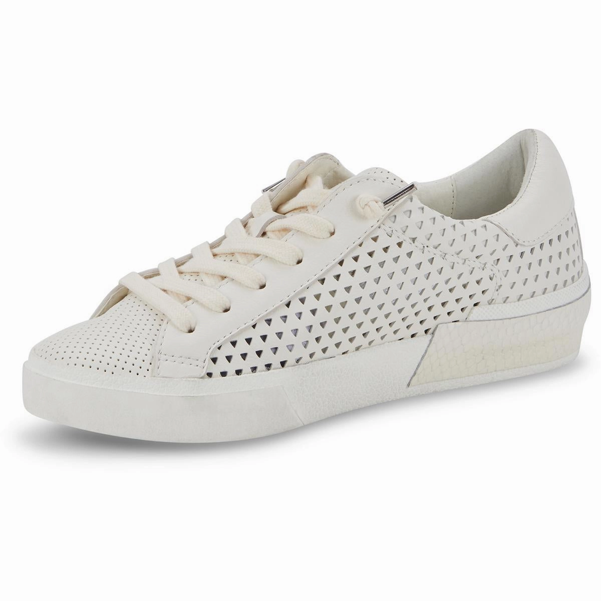 Zina Perf 360 Womens Leather Lace-Up Casual And Fashion Sneakers Trendy Womens Sneakers for sale